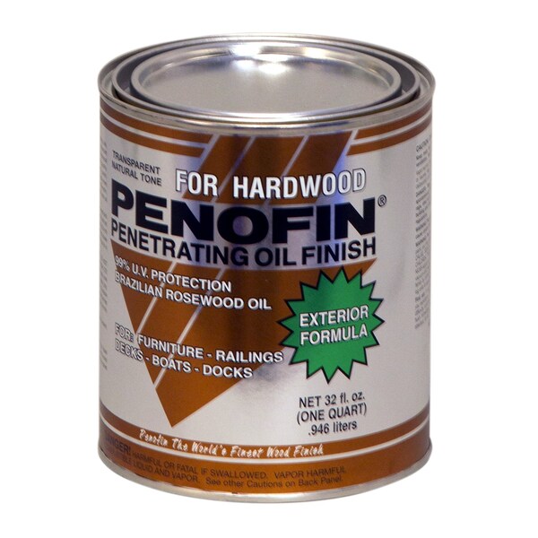Penofin Transparent Exotic Oil-Based Penetrating Hardwood Stain 1 qt